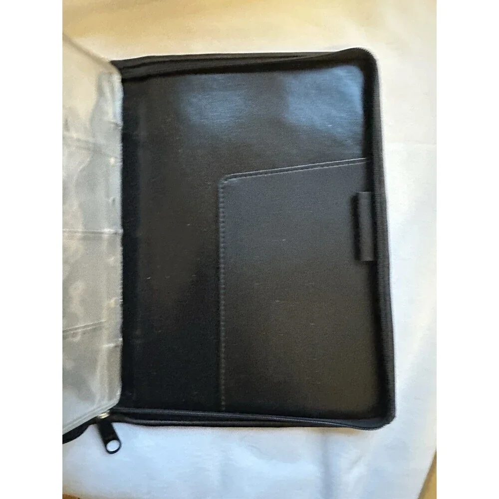 Vintage Black Personal Organizer Planner Day Runner 9